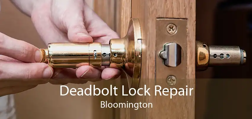 Deadbolt Lock Repair Bloomington