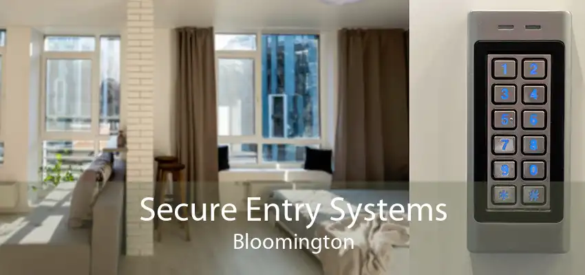 Secure Entry Systems Bloomington