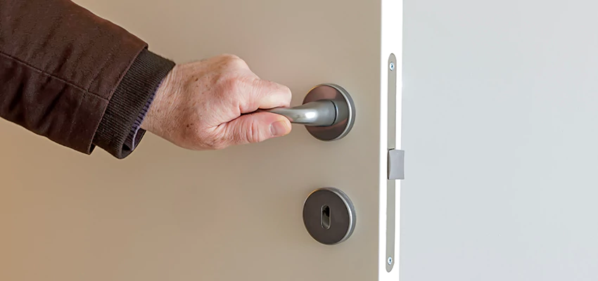 Restroom Locks Privacy Bolt Installation in Bloomington, Illinois