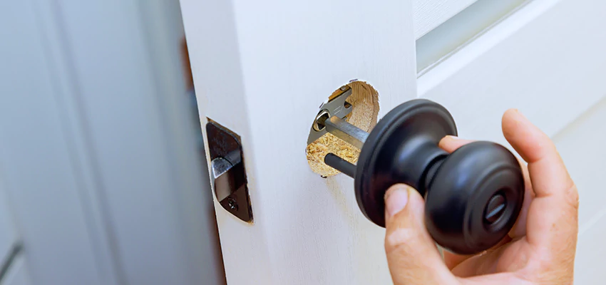 Deadbolt Lock Strike Plate Repair in Bloomington